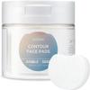 Exfoliating Cotton Rounds for face - Double-Sided - Korean Toner Pads - Round Cotton Pad for Face - Lint Free Makeup Remover - Skin Care Cleansing view 1