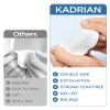 Exfoliating Cotton Rounds for face - Double-Sided - Korean Toner Pads - Round Cotton Pad for Face - Lint Free Makeup Remover - Skin Care Cleansing view 4