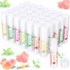 35 Pack Christmas Thank You for Being Awesome Lip Balm Gifts Moisturizer Assorted Flavors Bulk Gift Beeswax Natural Ingredients Stocking Stuffer Appreciation Party Favors for Coworkers Women Friend view 1