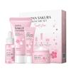 1 Pack Skin Care Set, Containing Deep Cleansing Facial Cleanser+ Hydrating Facial Cream + Skin Refining Facial Serum+Firming Eye Cream, Smoothing Fine Lines view 1