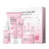 1 Pack Skin Care Set, Containing Deep Cleansing Facial Cleanser+ Hydrating Facial Cream + Skin Refining Facial Serum+Firming Eye Cream, Smoothing Fine Lines view 2