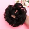 KALLORY 2pcs Synthetic Hair Bun Tool Creative Headdress for Women Girls Brownish Black Chignon Accessories for Volume and Fullness Easy to Use Hair Plate for Stylish Updos view 4
