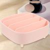 Zerodeko Cosmetics Desktop Organizer Multi Makeup Eyeshadow Storage Box for Vanity Compact Design for Easy Access and Clutter Dresser view 4