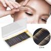 Dioche Eyebrow Extensions, False Eyebrow With Plastic Box, Lash Eyebrow Extensions, Fake Eyebrow Enhancer, Dust Proof And Sanitary 9mm / 10mm / 11mm Black (10mm) view 3