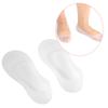 Uxsiya Silicone Socks, 1Pair Silicone Moisturizing Socks Comfortable and Reusable Moisturizing Gel Socks for Women Men Dry Cracking Skin (L) view 2