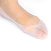 Uxsiya Silicone Socks, 1Pair Silicone Moisturizing Socks Comfortable and Reusable Moisturizing Gel Socks for Women Men Dry Cracking Skin (L) view 3