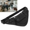 Scissors Waist Bag, 2 Layers Portable PU Scissors Holder Pouch Cases Tool Bags Hair Stylist Scissor Holder Fashion Waist Packs for Hairdressing Tools view 2
