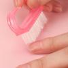 Beavorty Nail Cleaning Brush, 12pcs Hand Grip Plastic Scrubbing Brush with Soft Bristles Fingernail Cleaning Manicure Supplies for Hands Feet Nails view 2
