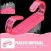 Beavorty Nail Cleaning Brush, 12pcs Hand Grip Plastic Scrubbing Brush with Soft Bristles Fingernail Cleaning Manicure Supplies for Hands Feet Nails view 4