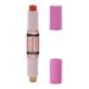 Revolution Beauty London- Blush & Highlight Stick- Coral Dew | Creamy, blendable matte blush | Highlighter to lift the cheeks | Add dimension & create shadows - 4.3 g view 1