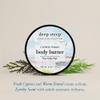 Deep Steep Body Butter, 6 oz  Rich Moisturizer with Ceramides, Coconut Oil, Argan Oil & Aloe Vera  Vegan, Clean Beauty, Smooth & Hydrated Skin (6 Ounces, Cypress Fennel) view 3