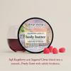 Deep Steep Body Butter, 6 oz  Rich Moisturizer with Ceramides, Coconut Oil, Argan Oil & Aloe Vera  Vegan, Clean Beauty, Smooth & Hydrated Skin (6 Ounces, Raspberry Merlot) view 3