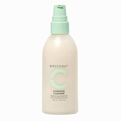 ZitSticka CUSHION CLEANSE Hydrating Facial Cleanser for Sensitive, Breakout-Prone Skin, Non-Stripping, Barrier-Boosting | 140ml / 4.7 oz (Pack of 1)