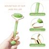 AECW 3-in-1 Natural Jade Roller and Gua Sha Set for Face and Eye Ice Roller Facial Cooling Massage Roller (Light Blue Ice Roller + Jade Roller + Gua Sha) view 2