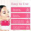 APPTI V Shape Face Mask, Firming Facial Mask Double V Line Lifting Mask for Women Men White 6 Pieces view 2