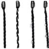 6pcs Synthetic Braid Female Ponytail Playful and Cute Simulation Boxing Braid Signle Clip Ombre Color DIY Hair Extensions (1B/Pink) view 4