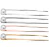 LALAFINA 4pcs Metal Hair Forks Elegant Chignon Hair Sticks for Updo Hairstyles for Women and Gunmetal view 1