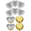 FOMIYES Wax Melting Bucket 10pcs Bowls Hair Removal Tool Containers Nonstick Wax Containers view 1
