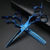 Blue Dragon Hair Scissors 6 inch 9cr18 Steel is Suitable for Family Hair Cutting, Professional Cutting and thinning Scissors Hairdresser Hair Styling Scissors (2 PCS) view 2