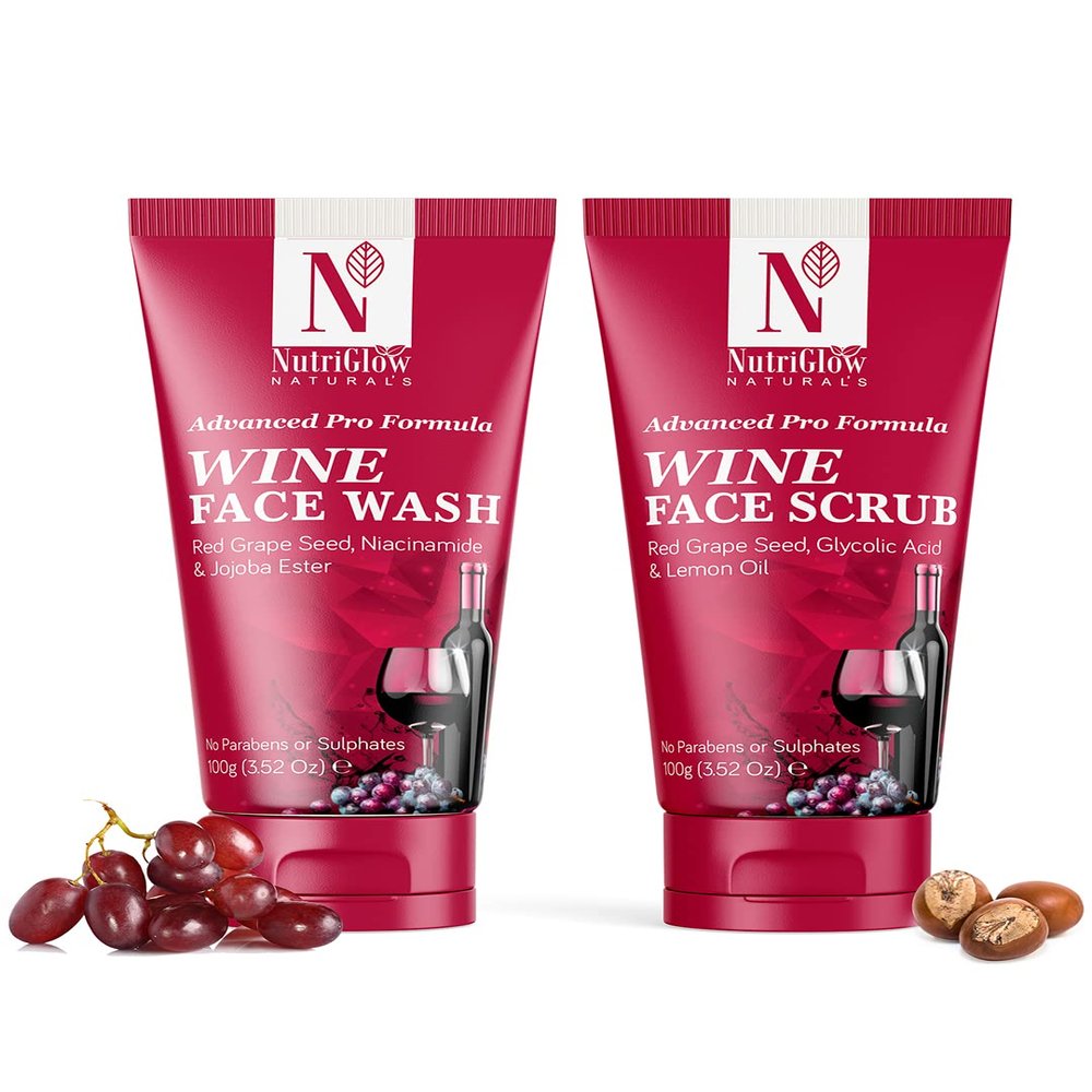 NutriGlow Naturals Wrinkle Reduction Skin Care Gift Set