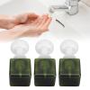Foam Pump Bottle Foaming Soap Dispenser 3pcs 250ml Portable Flower Shaped Foam Dispenser Bottle for Shampoo, Shower Gel view 3