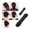 SEIWEI 20Pcs Hair Tie Donut Ring Ropes Hairpins Pin Barrette Rubber Band Bun Insert Bump Up Maker Clip Comb DIY Hair Style Styling Braiding Tool view 4