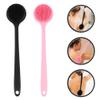Beavorty 2pcs Handle Silicone Back Scrubber Bath Brush for Gentle Exfoliation and Deep Cleansing Includes for Daily Shower Use and Relaxation view 2