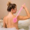 Beavorty 2pcs Handle Silicone Back Scrubber Bath Brush for Gentle Exfoliation and Deep Cleansing Includes for Daily Shower Use and Relaxation view 3