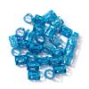 100pcs Hair Jewelry for Women Braids Beads Hair Decorations Aluminum Rings Clips Adjustable Metal Cuffs Braiding Hair Accessory,Blue view 1