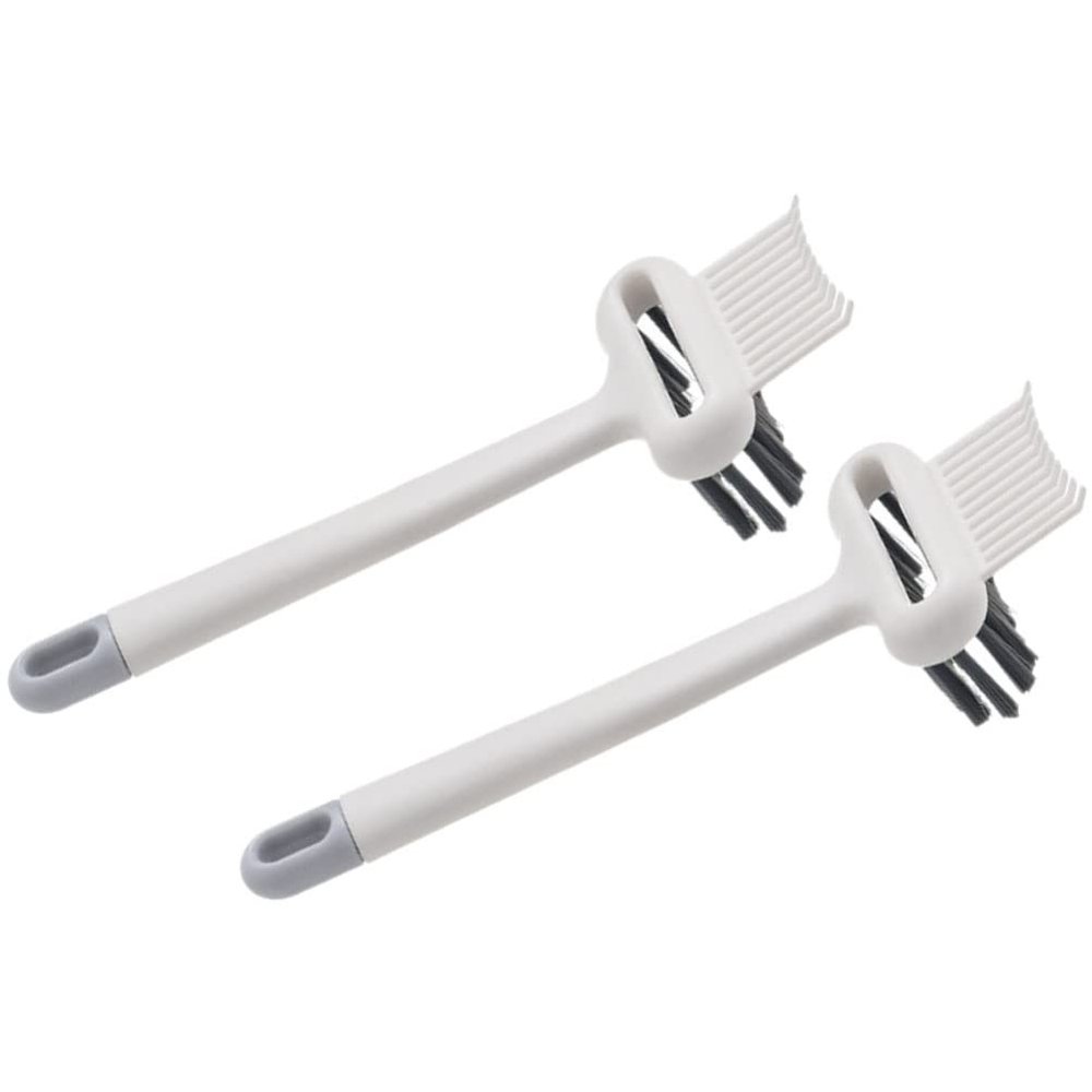 GLEAVI 2pcs Comb Cleaning Brush Comb Hair Comb Cleaner Comb Cleaner Tool Hair Brush for Thick Hair Cleaning Tools Hair Brush Pp Hair Comb White