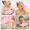 2pcs Bath Gloves Shower Gloves Exfoliating Mitt Skin Scrubbing Mittens Body Exfoliator Exfoliating Gloves for Body Kid Gloves Girl Exfoliating Gloves Clean Tool Cotton Child view 2