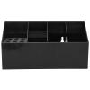 SYH&AQYE Salon Hair Styling Tools Organizer, Hairdressing Tool Storage Holder Hair Scissors Storage Box for Barber Shop Hair Salon(Black) view 1