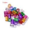 100pcs Hair Jewelry for Women Braids Beads Hair Decorations Aluminum Rings Clips Adjustable Metal Cuffs Braiding Hair Accessory,Silver view 3