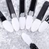 KALLORY 100pcs Double-ended Sponge Applicators for Eyeshadow Makeup Brushes for Blending and Precision Soft Eye Shadow Sponges for Makeup and view 4