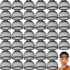 100 Pcs Wig Cap Mesh Wig Cap Net Closed End Hair Net Bald Wig Net Liner Weaving Caps for Kids Women Men Halloween Cosplay (Black) view 1