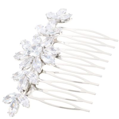 FOMIYES Wedding Hair Comb for Brides Rhinestone Side Hair Piece Elegant Bridal Accessory for Weddings Comfortable and Lightweight for Bridesmaids