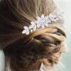 FOMIYES Wedding Hair Comb for Brides Rhinestone Side Hair Piece Elegant Bridal Accessory for Weddings Comfortable and Lightweight for Bridesmaids view 4