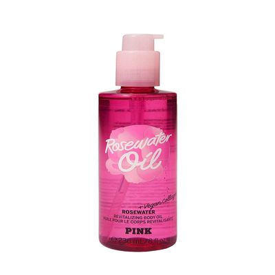 Victoria's Secret Pink Rosewater Soothing Body Care Body Oil 8 oz. (Rosewater)