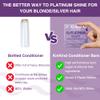 KinKind Hair Conditioner Bar - My PLATINUM Touch! | Purple Conditioner Bar for Hair | For Blonde, Silver & White Hair | Purple Conditioner for Blonde Hair | Up to 50 Washes - Vegan & Cruelty Free view 4