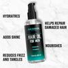 Viking Revolution Hydrating Hair Oil for Men - Mens Hair Oil Men with Vitamin E Dry Hair Oils with Argan Oil - Sunflower Seed Oil Hair Serum Repair, Hidrate Hair Treatment Oils (3.38 fl Oz) view 4