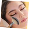 KALLORY 4pcs Fan Makeup Brush Soft Bristles for Blush Powder and Foundation and Handle Applicators for Facial Makeup view 2