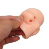 Silicone Ear Model Ear Nose Mouth Body Part Kit 3D Display Prop Teaching Tool for Piercing Practice (Light Skin Color) view 3