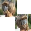 Camila Paris CP3474 French Hair Clip for Women, Hand-Made Hair Side Clips, 3 inch Girls Hair Claw Clips Jaw Fashion Durable Styling Hair Accessories for Women, Strong Hold No Slip Grip, Made in France view 2