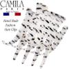 Camila Paris CP3474 French Hair Clip for Women, Hand-Made Hair Side Clips, 3 inch Girls Hair Claw Clips Jaw Fashion Durable Styling Hair Accessories for Women, Strong Hold No Slip Grip, Made in France view 3