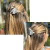 Camila Paris CP3476 French Hair Clip for Women, Hand-Made Hair Side Clips, 2 Inch Girls Hair Claw Clips Jaw Fashion Durable Styling Hair Accessories for Women, Strong Hold No Slip Grip, Made in France view 2