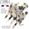 Camila Paris CP3476 French Hair Clip for Women, Hand-Made Hair Side Clips, 2 Inch Girls Hair Claw Clips Jaw Fashion Durable Styling Hair Accessories for Women, Strong Hold No Slip Grip, Made in France view 3