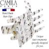 Camila Paris CP3477 French Hair Clip for Women, Hand-Made Hair Side Clips, 2 Inch Girls Hair Claw Clips Jaw Fashion Durable Styling Hair Accessories for Women, Strong Hold No Slip Grip, Made in France view 3