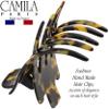 Camila Paris CP3472 French Hair Clip for Women, Hand-Made Hair Side Clips, 3 inch Girls Hair Claw Clips Jaw Fashion Durable Styling Hair Accessories for Women, Strong Hold No Slip Grip, Made in France view 4