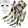 Camila Paris CP3473 French Hair Clip for Women, Hand-Made Hair Side Clips, 3 inch Girls Hair Claw Clips Jaw Fashion Durable Styling Hair Accessories for Women, Strong Hold No Slip Grip, Made in France view 3