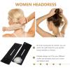 Lurrose 2pcs Hair Bun Maker Kit Twisted Bun Shaper Flower Decoration for Stylish Updos for All Occasions for Women view 3